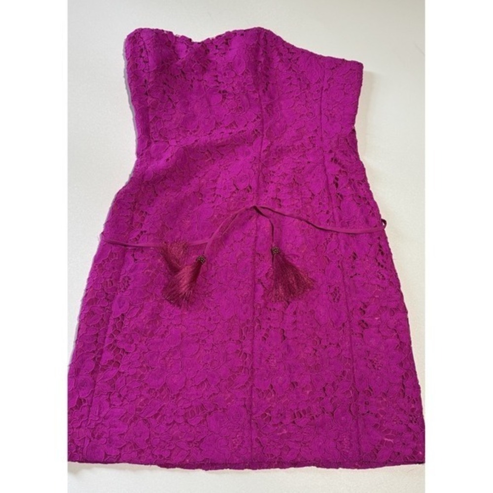 Lilly Pulitzer Floral Lace Berry Sangri Demi Convertible Dress Size 4 - Picture 1 of 5